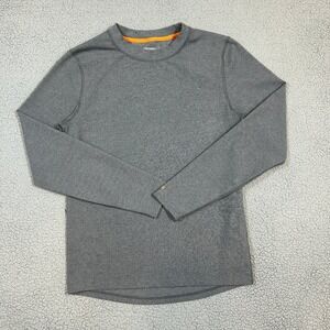 Omni-Wool T-Shirt Men's‎ Large Gray Long Sleeve Merino Blend Stretch